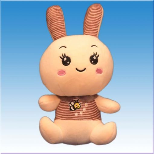 عروسک خرگوشی مدل سینه زنبوری