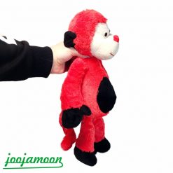 عروسک میمون قرمز