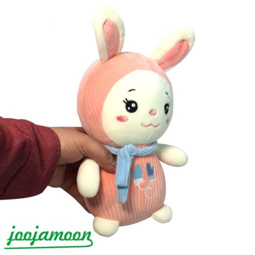 عروسک خرگوش لباس رنگ