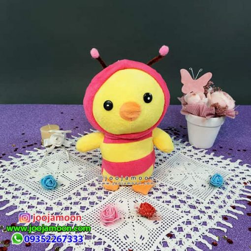 عروسک جوجه با لباس زنبوری
