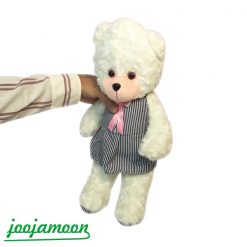 عروسک خرس لباس دار پاپیونی